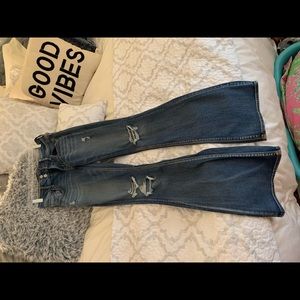 Artist flare light wash jeans